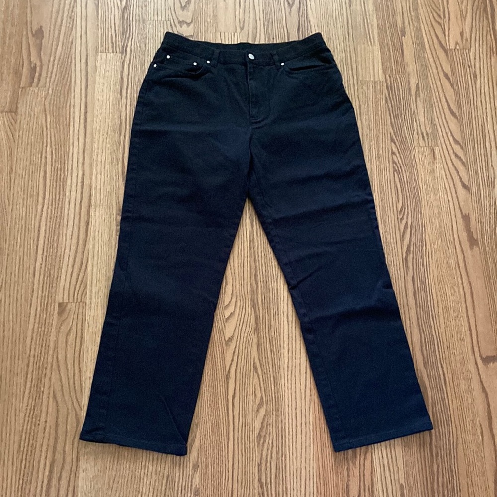 Jones New York signature black jeans size 12